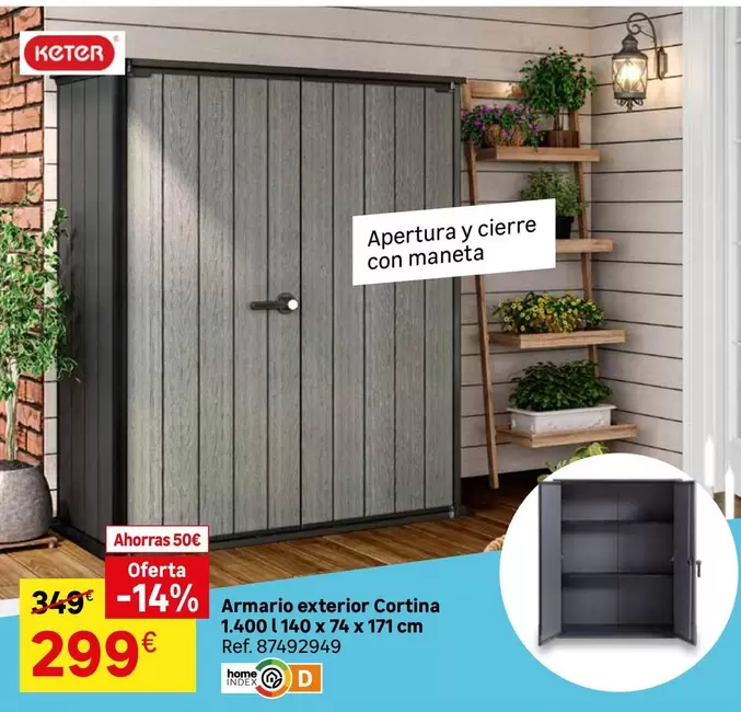 home - Armario Exterior Cortina