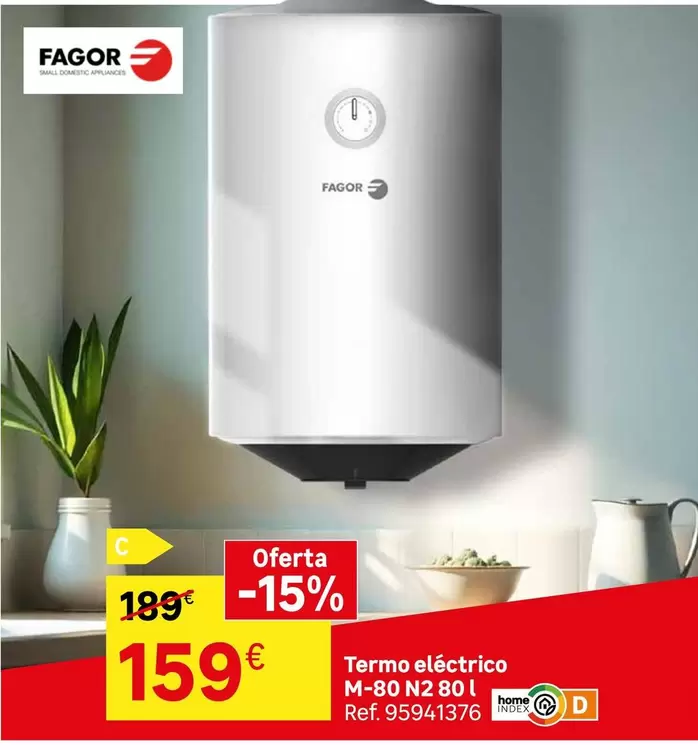 Fagor - Termo Electrico M-80 N2 80l