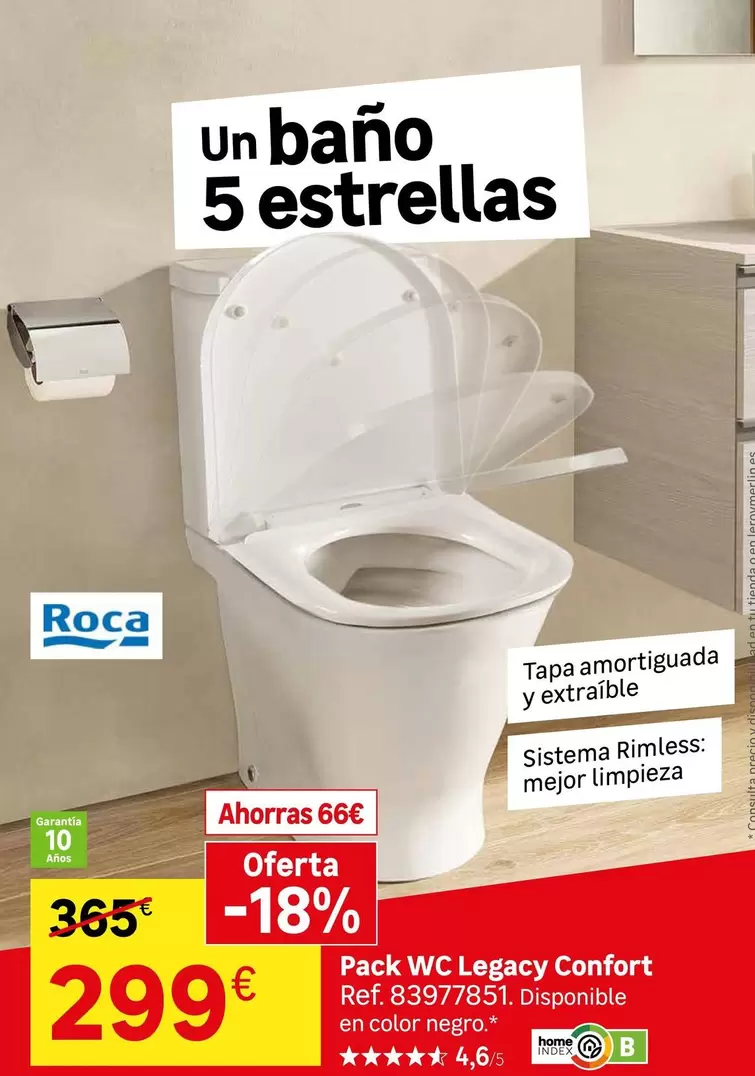 Roca - Pack Wc Legacy Confort