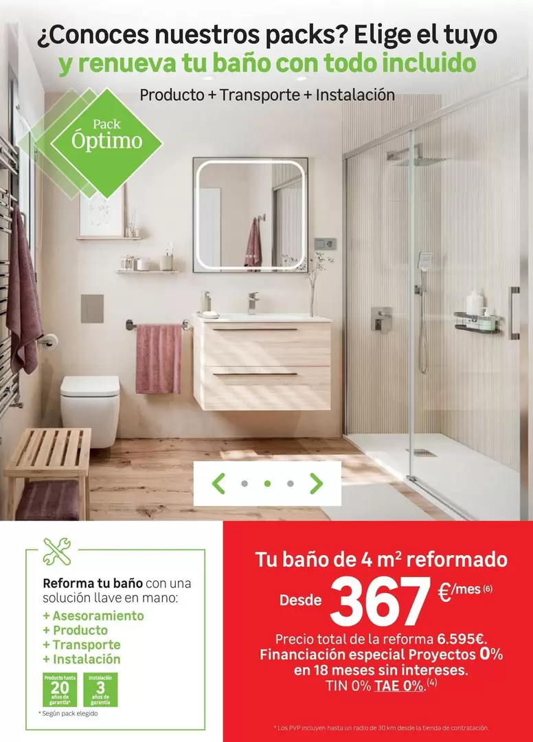 Elegido - Conoce Nuestros Packs? El Tuyo Y Renueva Tu Bano Con Todo Incluido