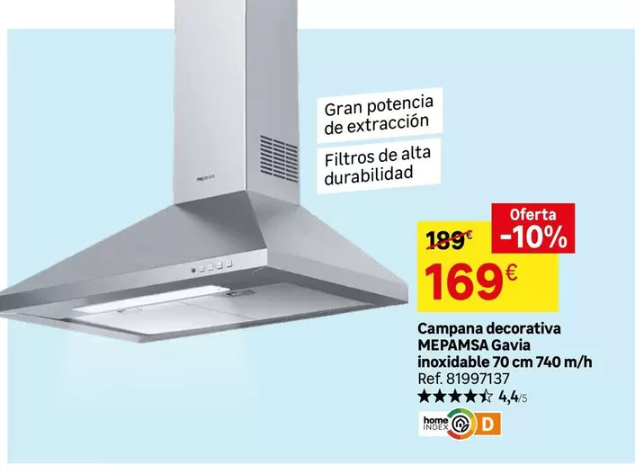 Beko - Campana Decorativa Inoxidable