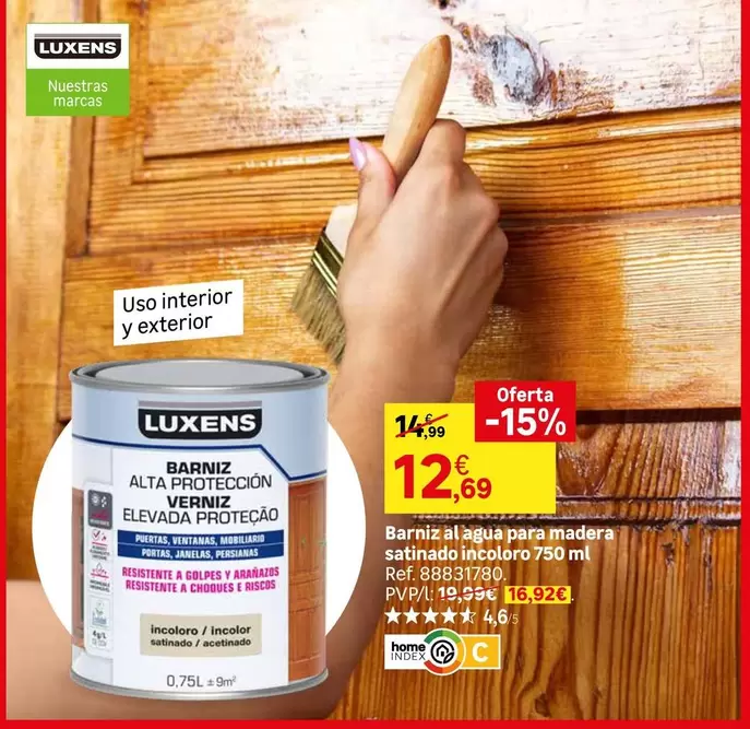 Luxens - Barniz Alta Preotcección