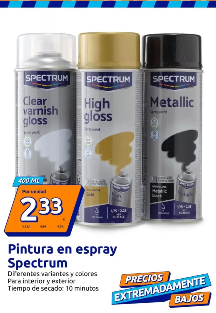 Spectrum - Pintura En Espray