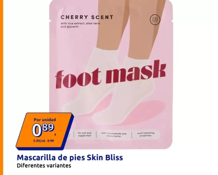 Skin Bliss - Mascarilla De Pies