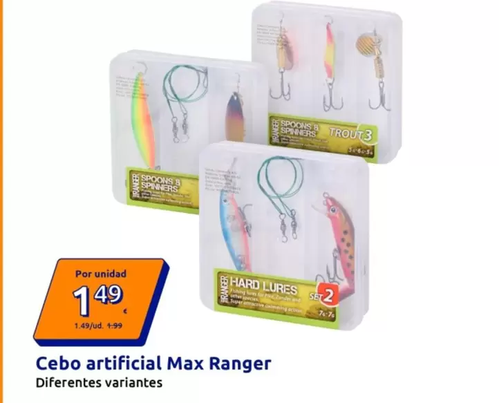 Max Ranger - Cebo Artificial