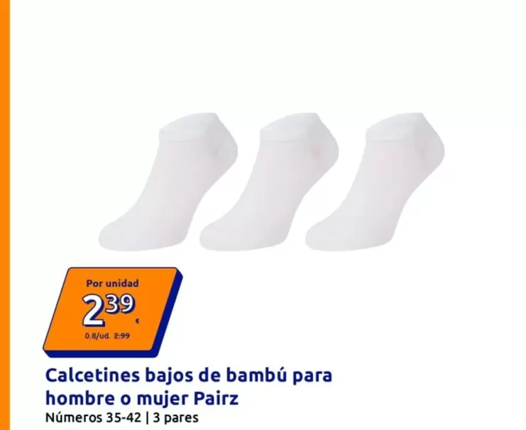Calcetines Bajos De Bambu Para Hombre Pairz