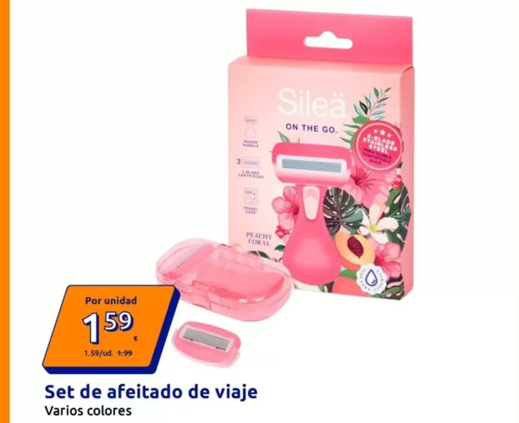 Silea - Set De Afeitado De Viaje