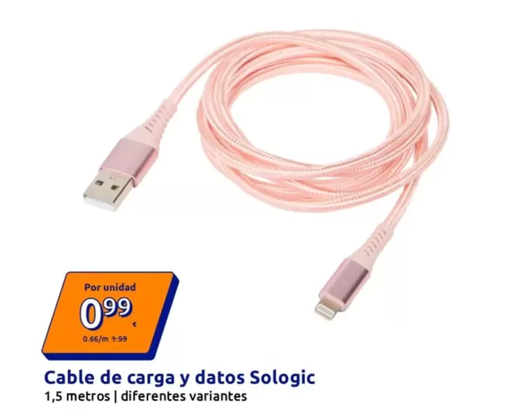 Sologic - Cable De Carga Y Datos
