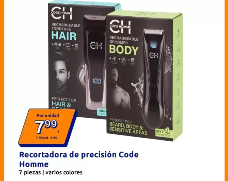 Code Homme - Recortadora De Precision