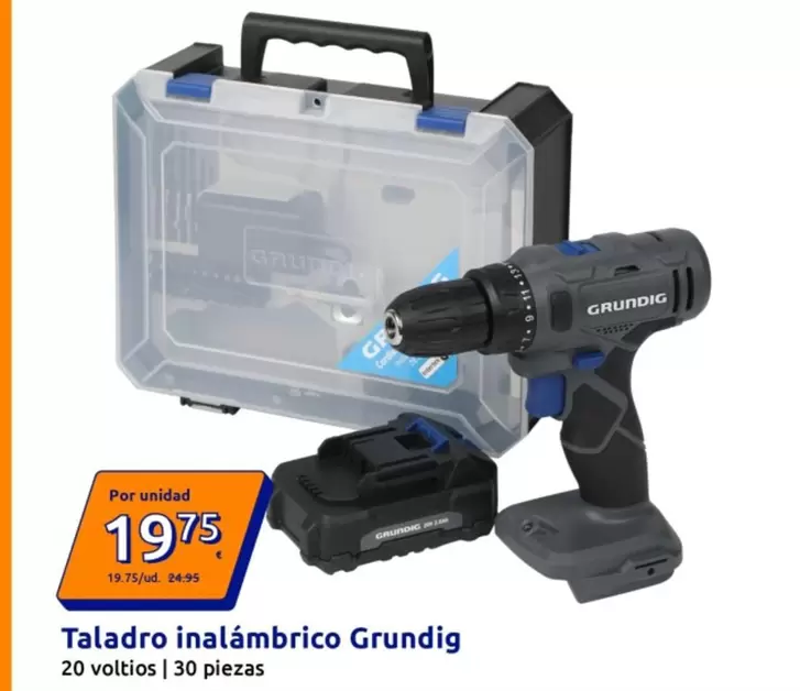 Grundig - Taladro Inalambrico