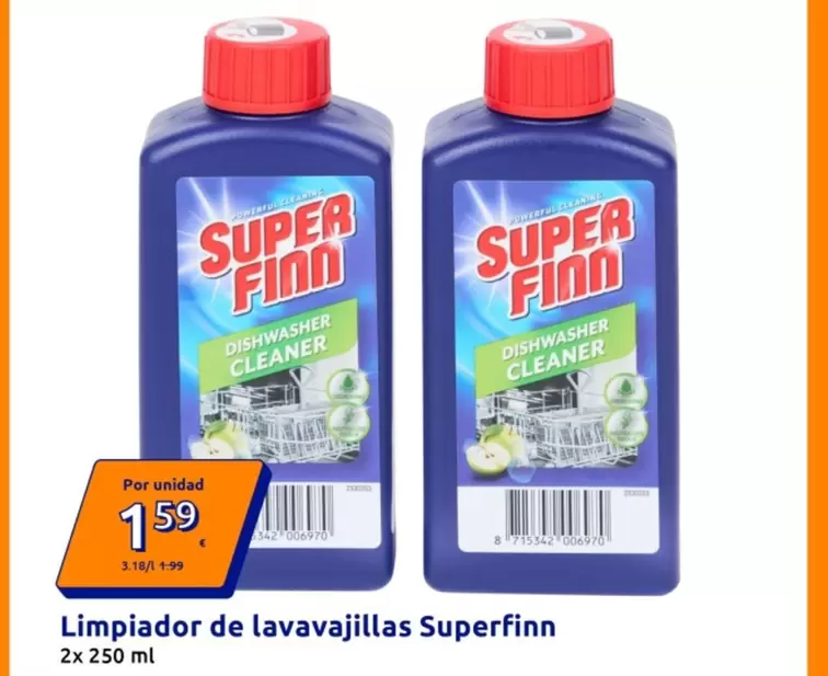 Superfinn - Limpiador De Lavavajillas
