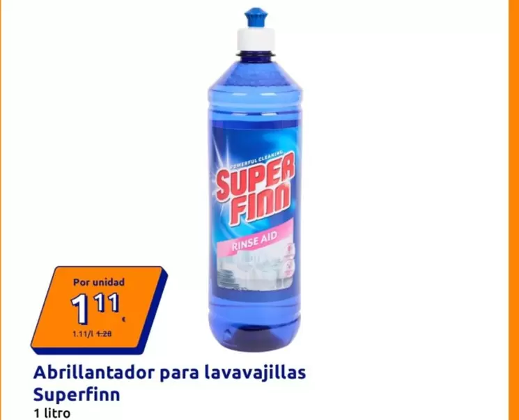 Superfinn - Abrillantador Para Lavavajillas