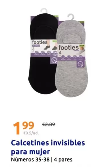 Calcetines Invisibles Para Mujer