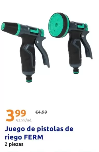 Ferm - Juego De Pistolas De Riego