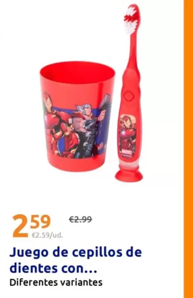 Juego De Cepillos De Dientes Con