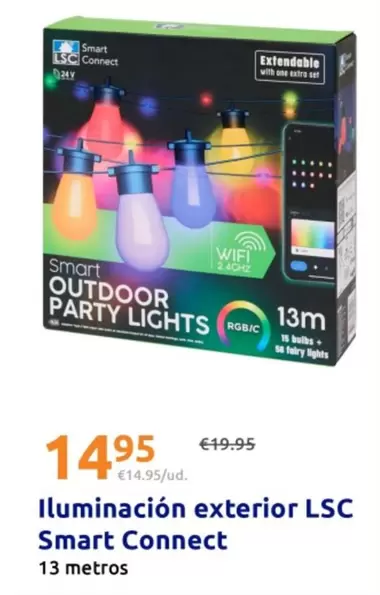 Smart Connect - Iluminación Exterior Lsc