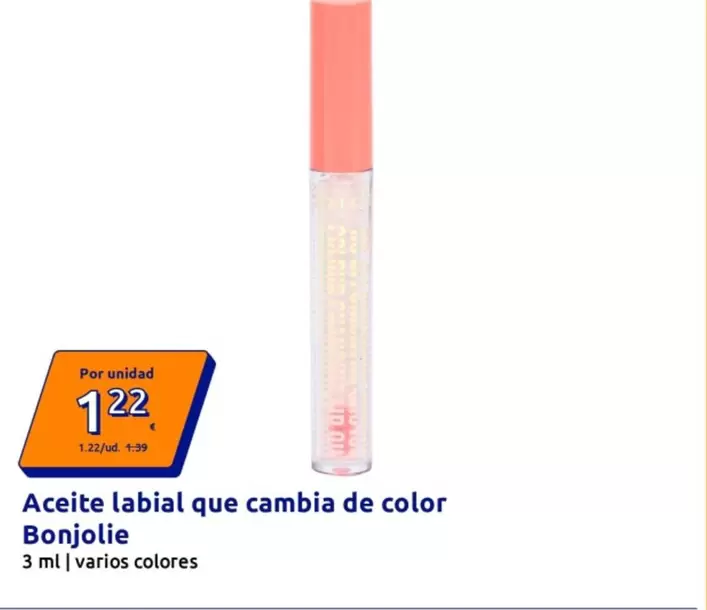 Bonjolie - Aceite Labial Que Cambia De Color 
