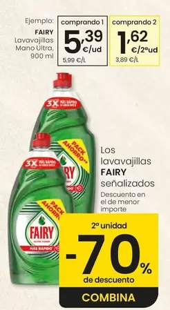 Fairy - Lavavajillas Mano Ultra