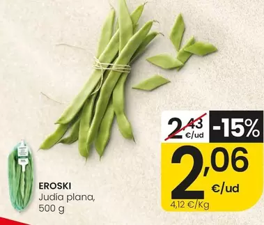 Eroski - Judia Plana