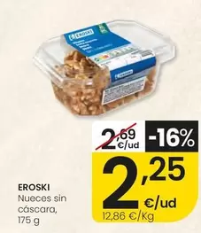 Eroski - Nueces Sin Cascara
