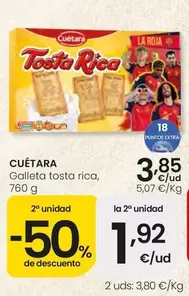 Cuétara - Galleta Tosta Rica