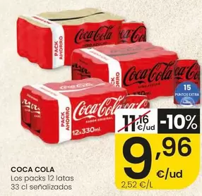 Coca-Cola - Los Packs 12 Latas