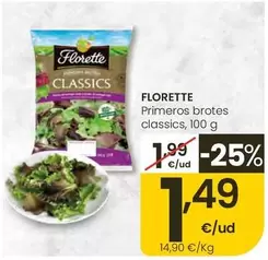Florette - Primeros Brotes Classics