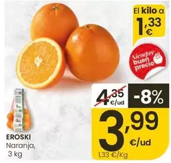 Eroski - Naranja