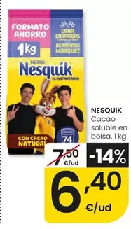 Nesquik - Cacao Soluble En Bolsa