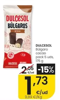 Dulcesol - Búlgaro Cacao