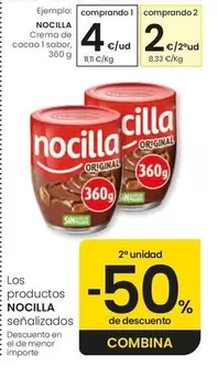 Nocilla - Crema De Cacao 1 Sabor
