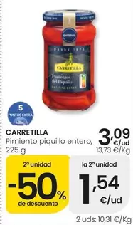 Carretilla - Pimiento Piquillo Entero