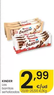 Kinder - Las Barritas Señalizadas
