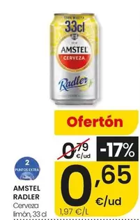 Amstel - Radler Cerveza Limon