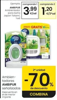 Ambi Pur - Ambientador Para Baño Japan Tatami