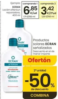 Ecran - Loción Aftersun Reparadora