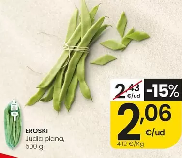 Eroski - Judia Plana