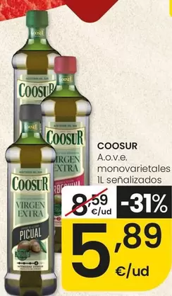 Coosur - A.O.V.E. Monovarietales