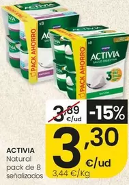 Activia - Natural Pack De Senalizados