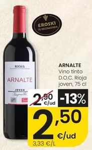 Arnalte - Vino Tinto D.O.C.Rioja Joven