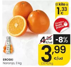 Eroski - Naranja