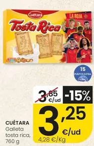Cuétara - Galleta Tosta Rica