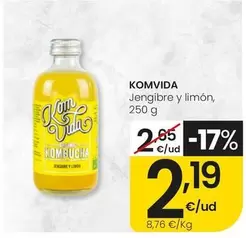 Komvida - Jengibre Y Limon