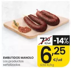 Embutidos Manolo - Los Productos Senalizados