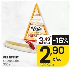 Président - Queso Brie