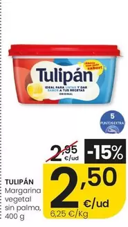 Tulipán - Margarina Vegetal Sin Palma