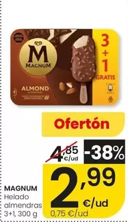 Magnum - Helado Almendras