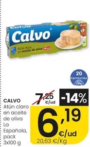 Calvo - Atun Claro En Aceite De Oliva