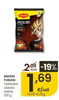 Maggi - Fusian Yakisoba Classic Sobre