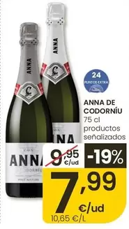 Anna De Codorniu - 75 Cl Productos